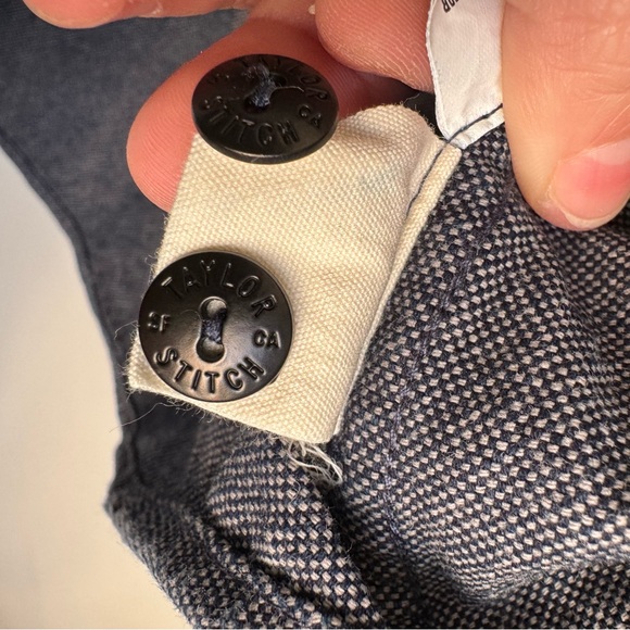 Taylor Stitch Utility Button-Up Shirt Jacket Denim Organic Cotton - Picture 8 of 13